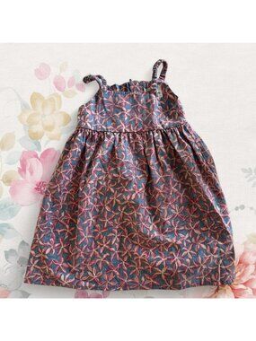 Reyn Spooner Hawaiian Dress Girls 4t Tropical Sundress Summer Floral Cute